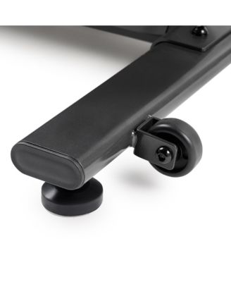 Ultra Silent Smart Elliptical Exerciser, 300LB Capacity & 16” Long Stride with Free SunnyFit App Bluetooth Connection