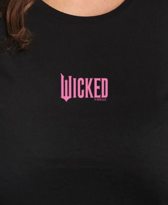 Plus Size Wicked Elphaba Pink Logo Graphic Tee