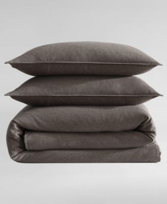 CLOSEOUT! Melange Flannel 3-Pc. Comforter Set, Queen