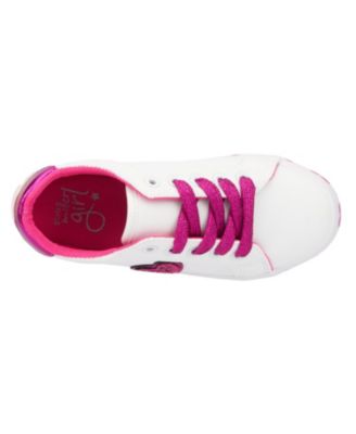 Little Girls Heart Outsole Low Top Sneaker