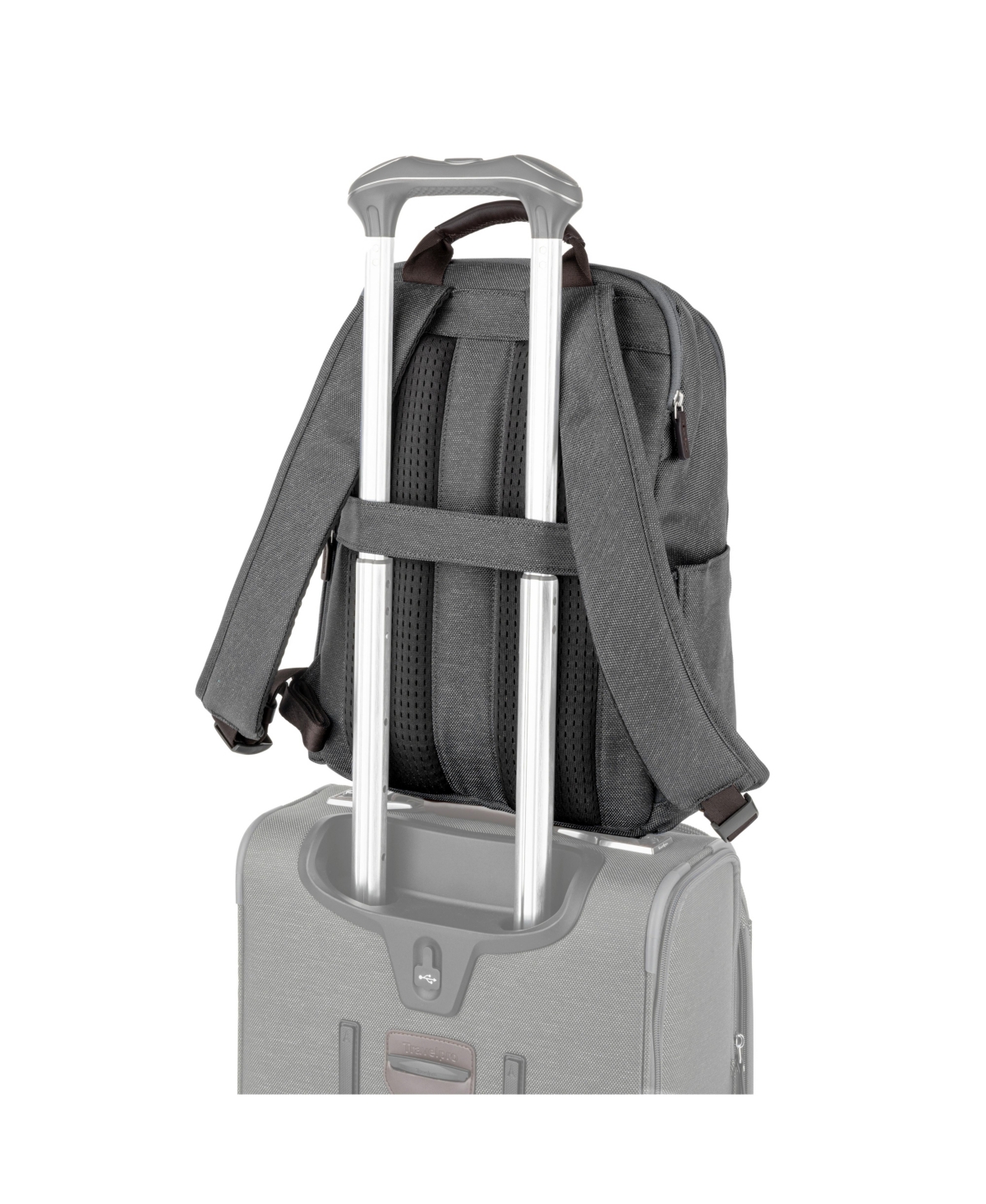 Travelpro Platinum Elite Slim Backpack In Vintage Grey