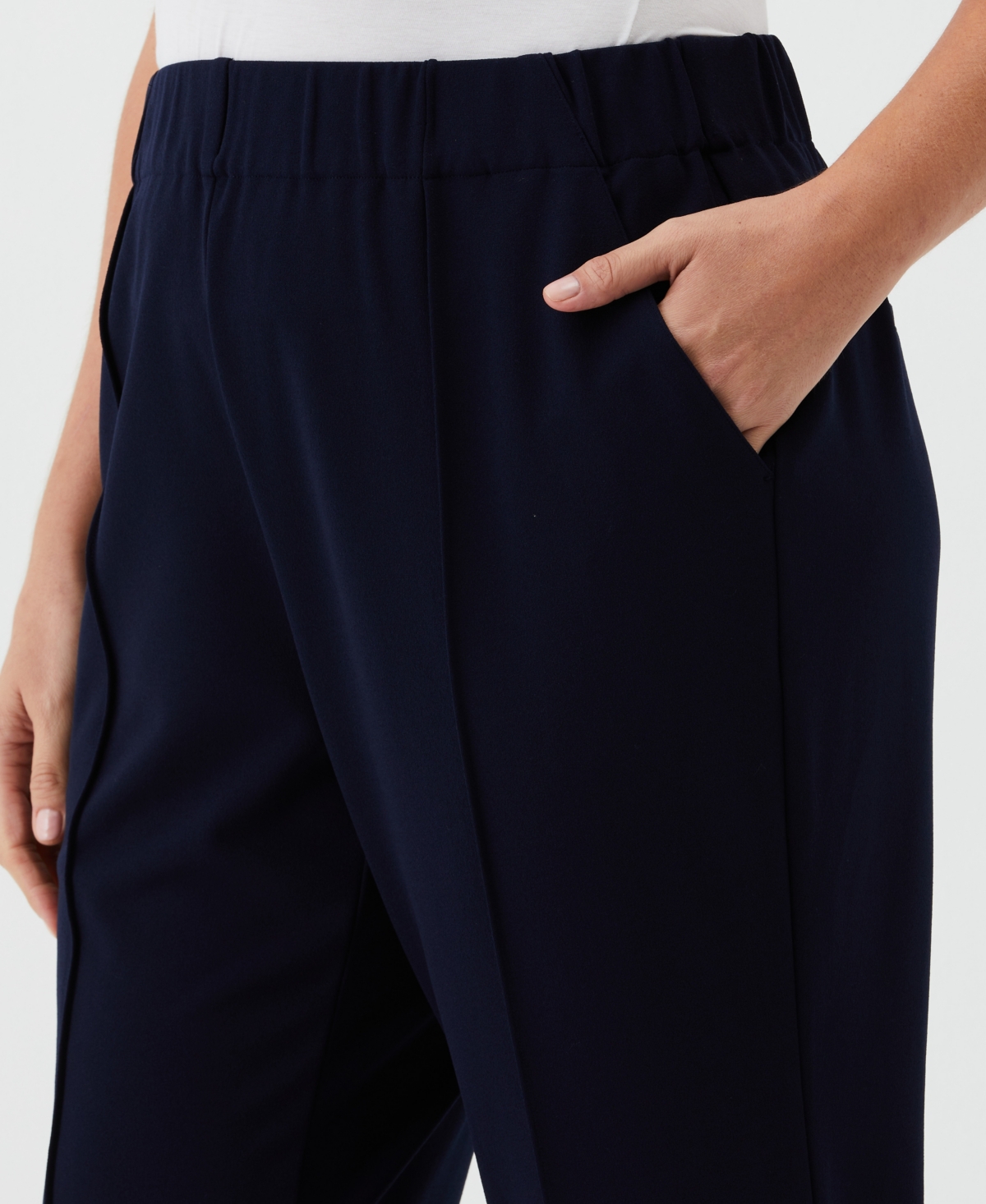 RAFAELLA PLUS SIZE EASY PULL ON PANTS 