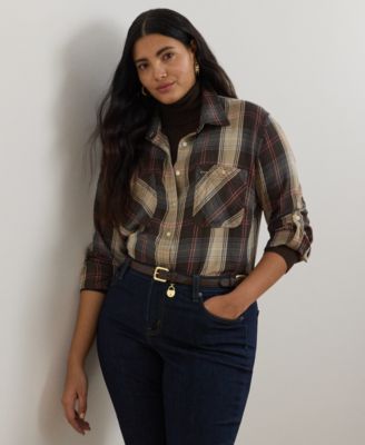 Lauren Ralph Lauren - Plus Size Plaid Shirt