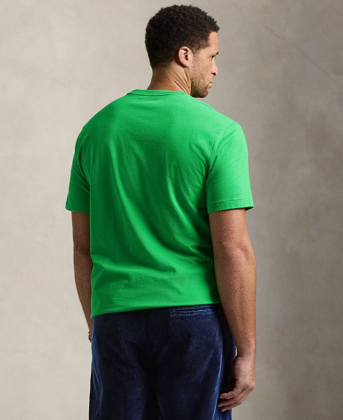 Polo Ralph Lauren Men's Big & Tall Crew-Neck Pocket T-Shirt