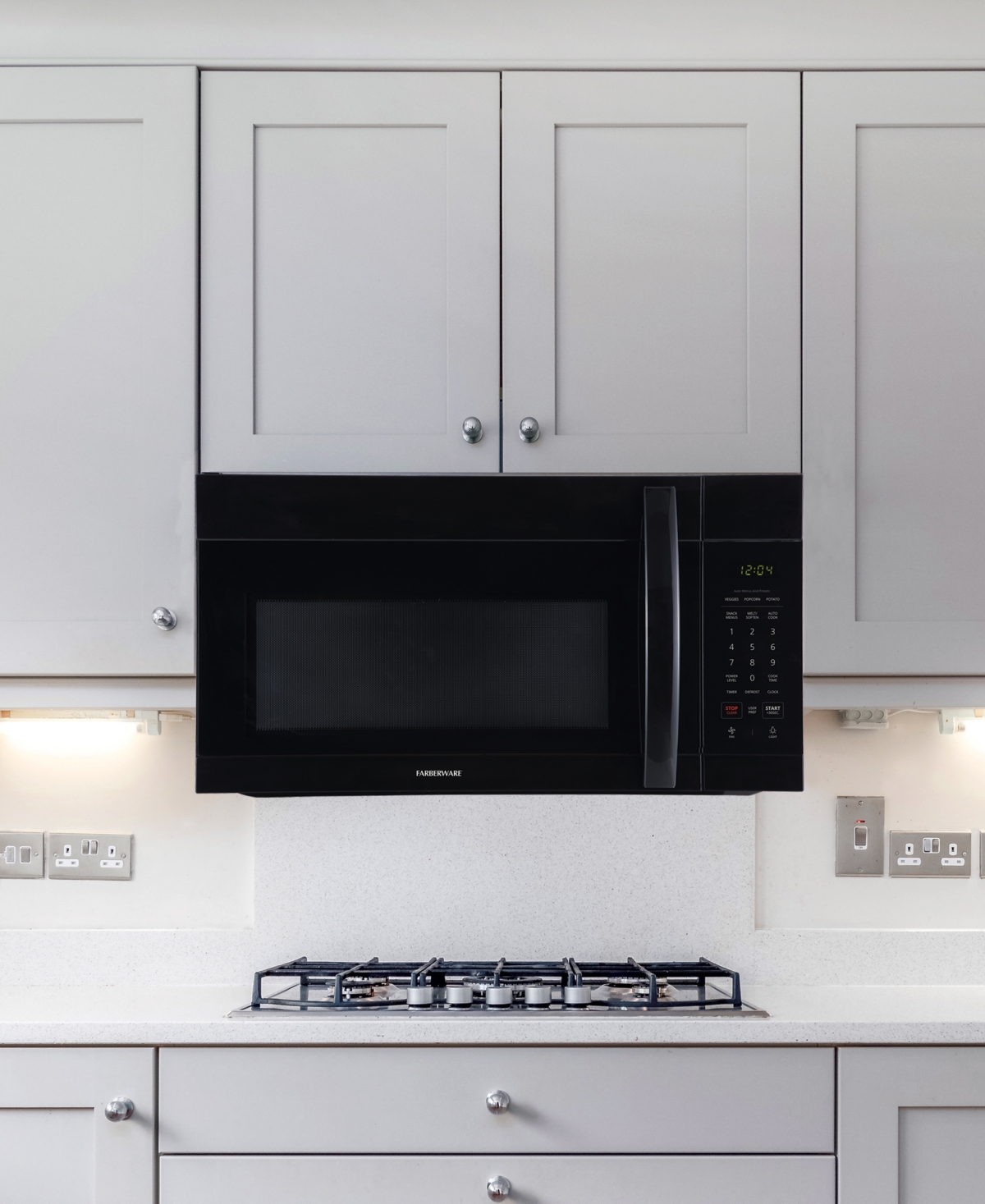 Farberware 1.7 Cubic Feet Microwave Oven FMR17BLK