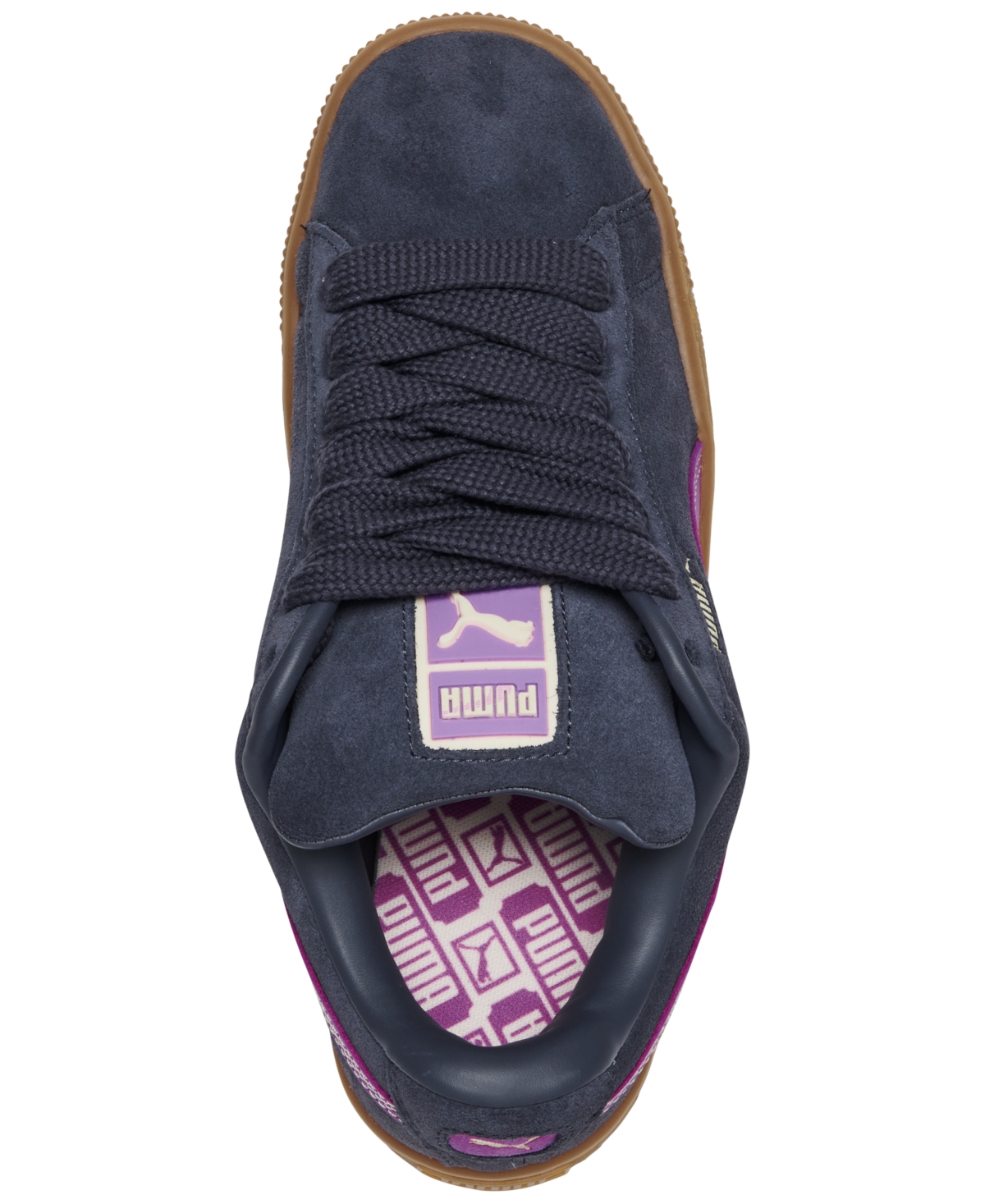 Puma Women's Suede Xl Casual Sneakers From Finish Line In Gray