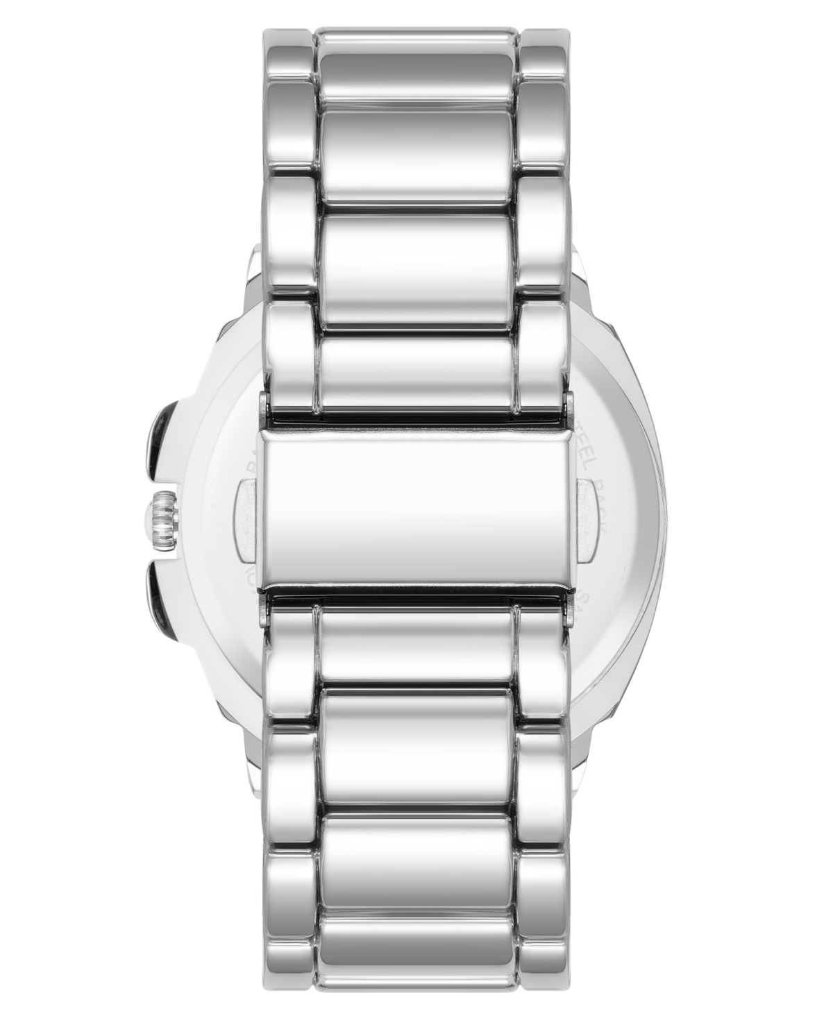 Steve Madden Men's Polished Green And Silver-tone Alloy Metal Watch, 45mm In Green,silver-tone