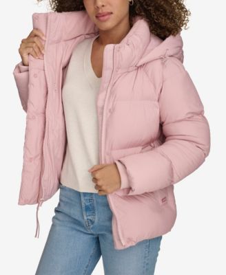 Women's Quilted Hooded Puffer Jacket