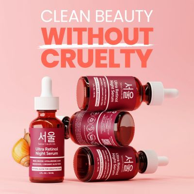 Korean Skin Care Ultra Retinol Night Serum K Beauty Skincare