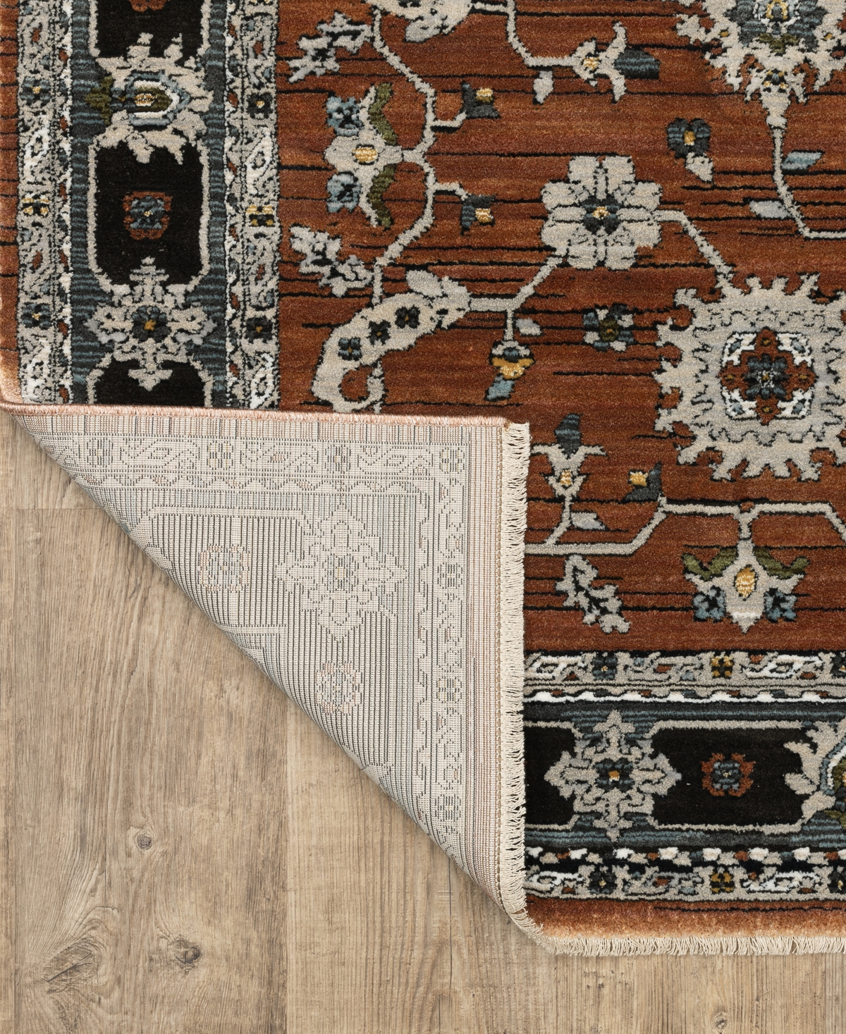 Oriental Weavers Keira Kei05 5'3"x7'6" Area Rug In Rust