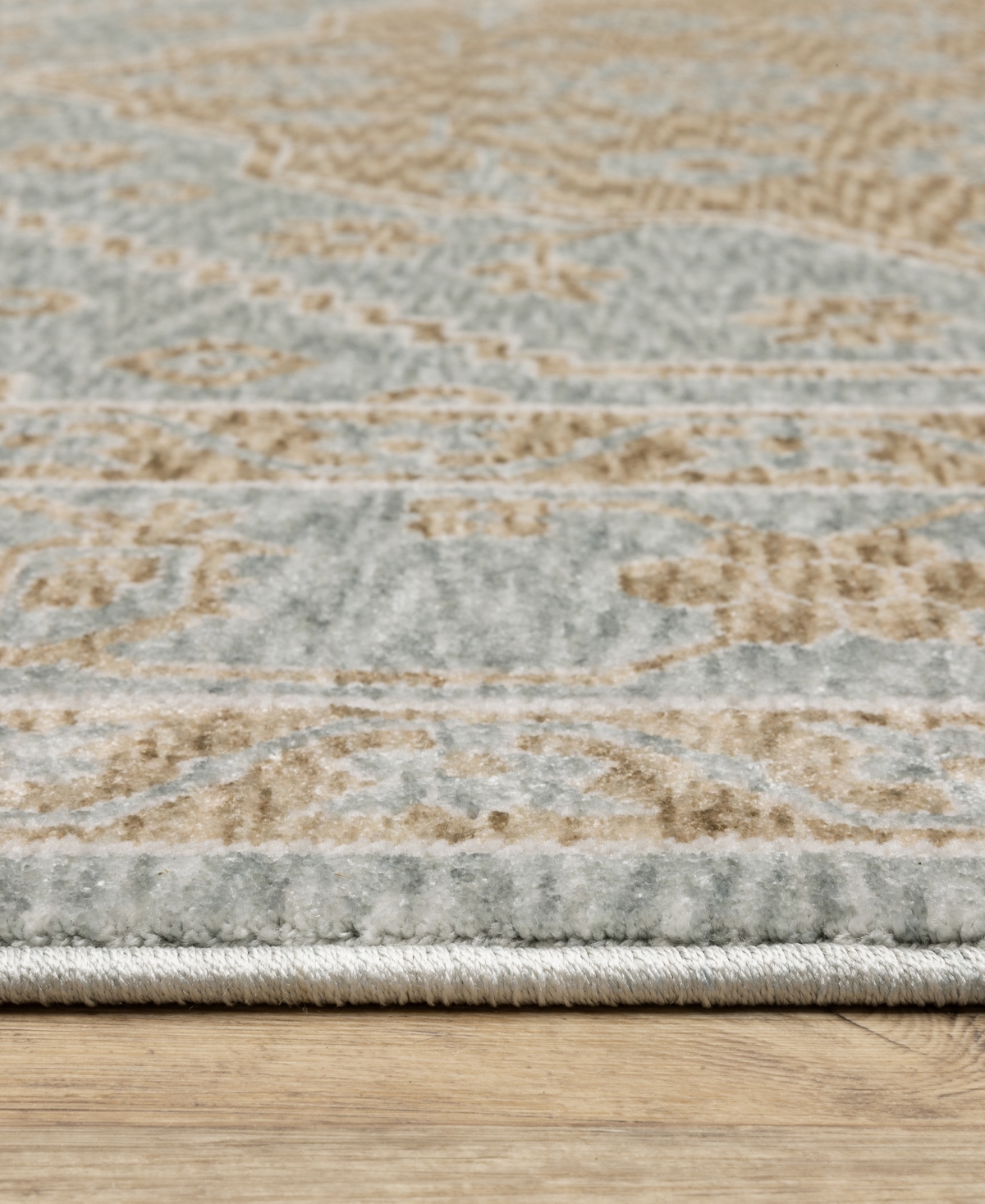 Oriental Weavers Echo Ech03 3'3"x5' Area Rug In Beige