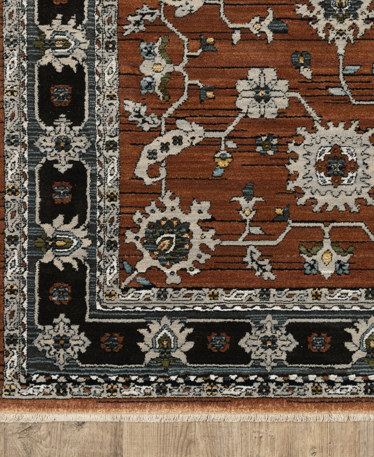 Oriental Weavers Keira Kei05 7'10"x10'10" Area Rug In Rust