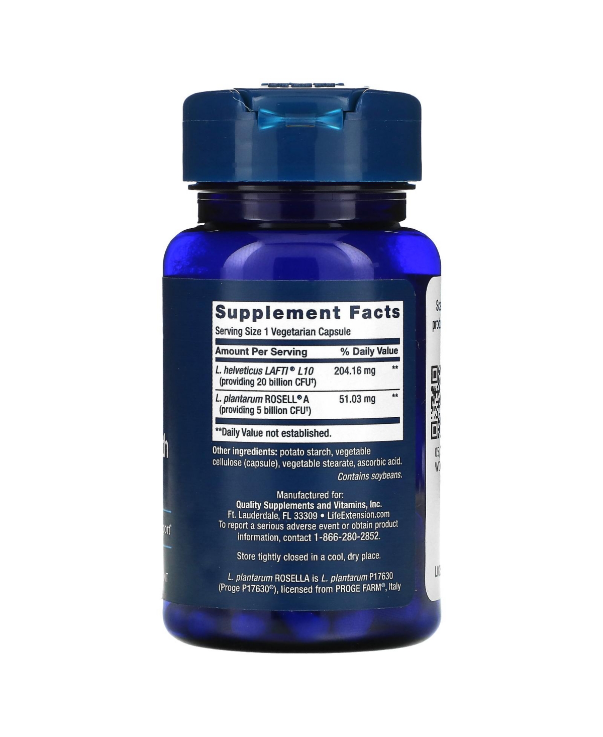 Life Extension Florassist Probiotic Women's Health - Vegetarian Capsules