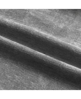 Chenille Solid Room Darkening Back Tab Curtain Panel, 52"×108"