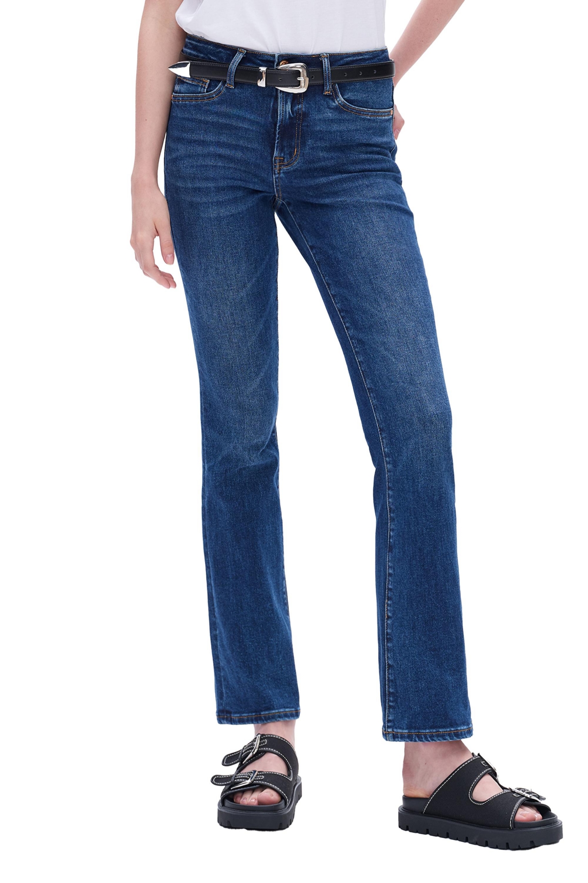 BAYEAS WOMEN'S HIGH RISE BOOTCUT JEANS 