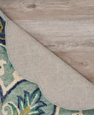 Radiance RDC-077 4' x 4' Round Area Rug