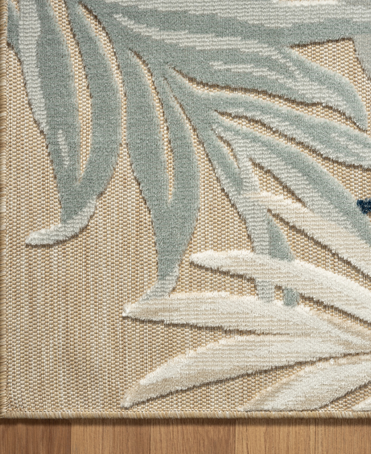 Lr Home Vance VERND8210A Outdoor Area Rug - Beige