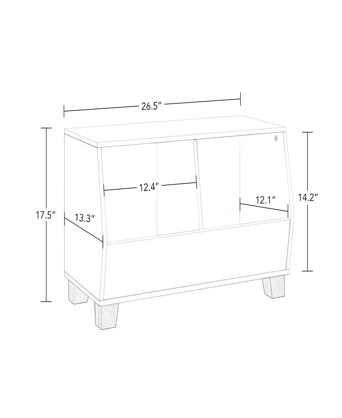 Kids Catch-All Toy Organizer
