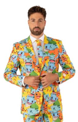 Men's Suit - Pokemon - Multicolor