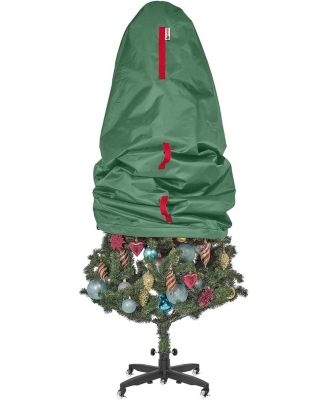 Upright Christmas Tree Storage Bag For Topiary and Holiday Tree up to 9 ft Tall