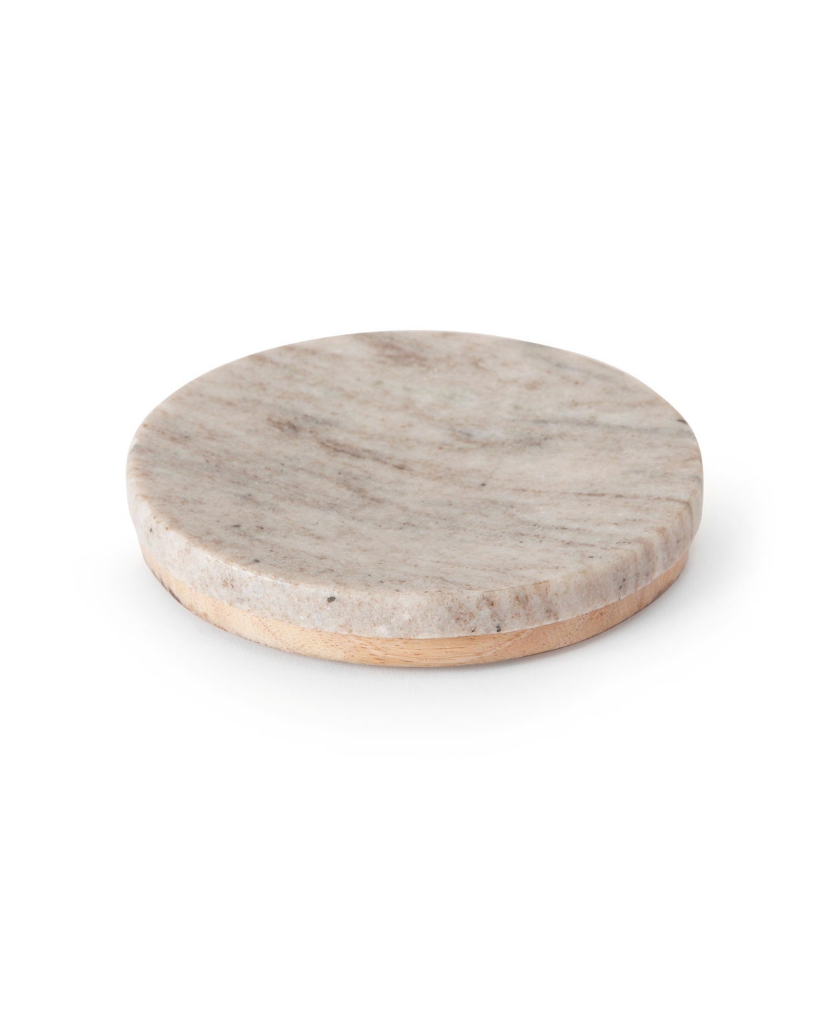 Dalton Marble Soap Dish - Beige
