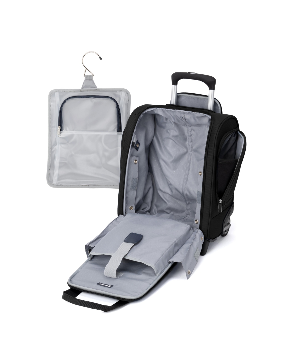 Travelpro Walkabout 7 Rolling Underseat Carry-on In Black