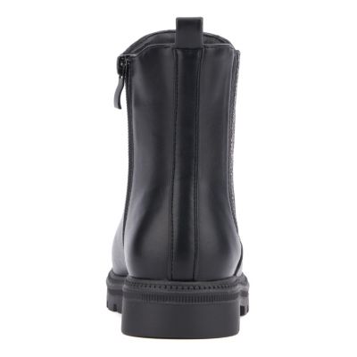 Little Girls Half Moon Combat Boots