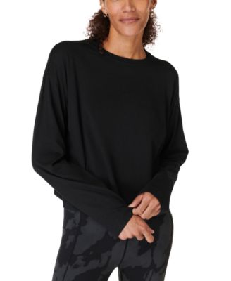 Sweaty Betty - Women's Essential Cropped Long-Sleeve Tee