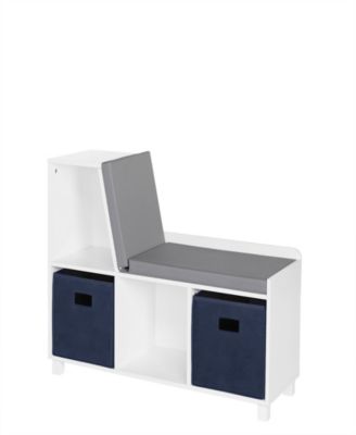 Book Nook Collection Kids Storage Bench with Cubbies