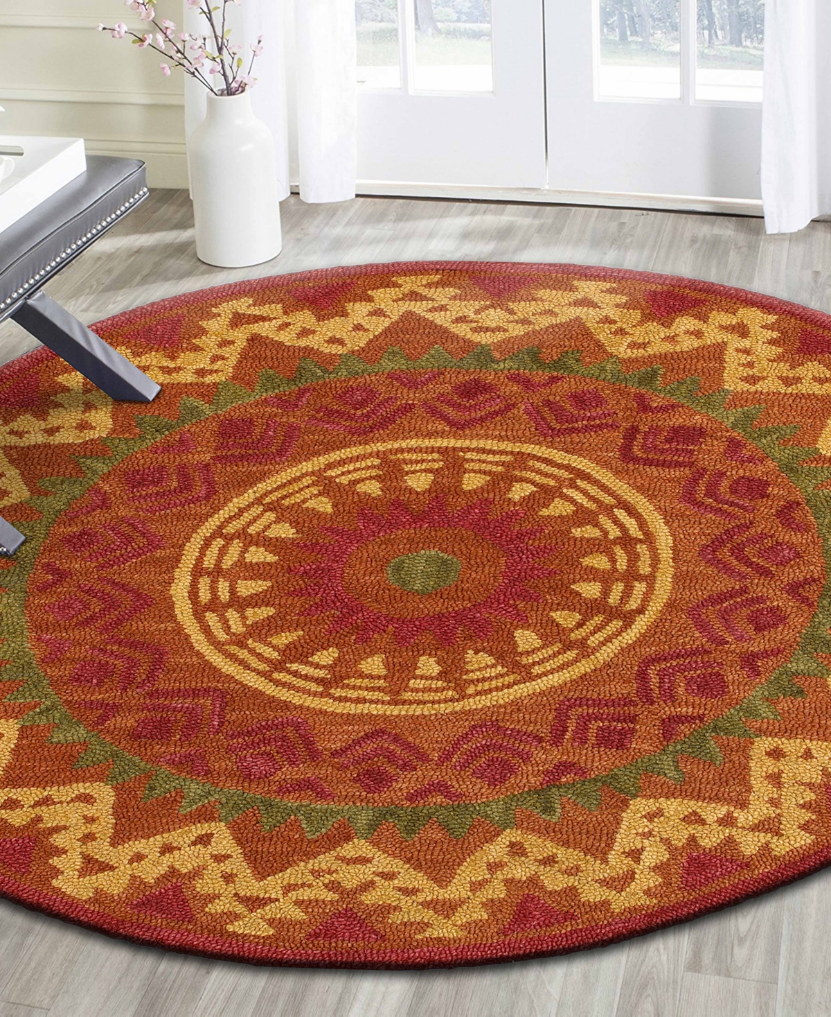 Closeout! Lr Home Radiance RDC54059 x Area Rug