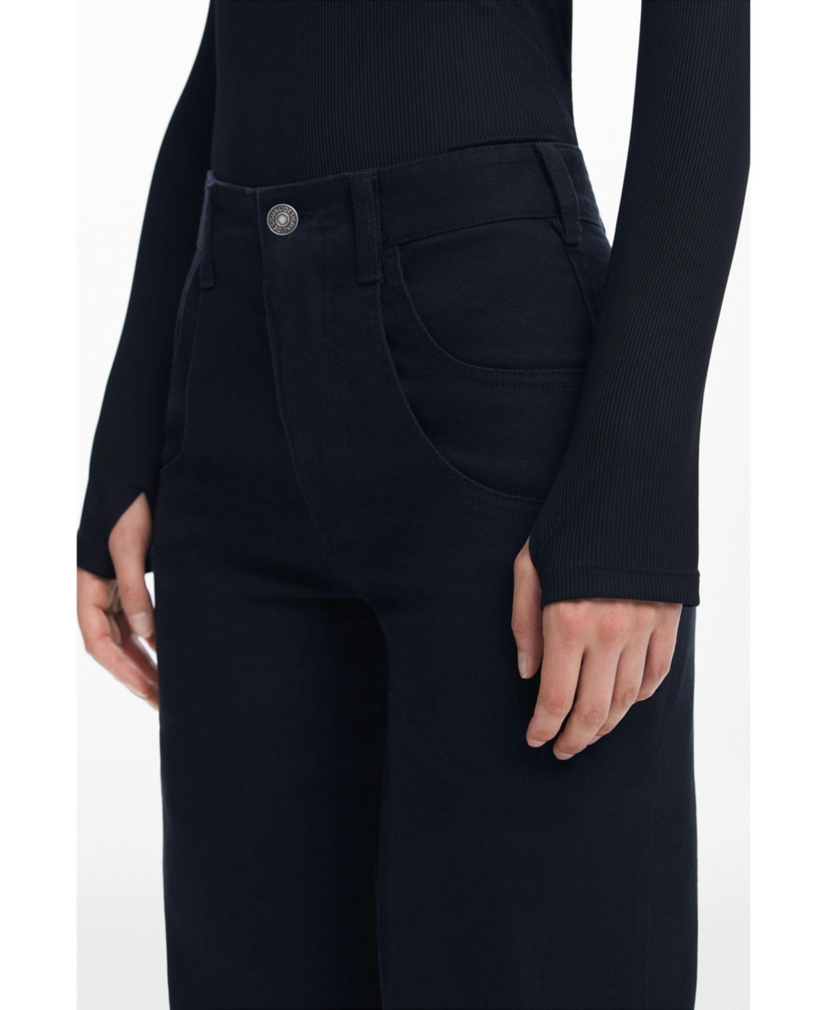 Desigual Women's Maitrepierre Wide Leg Jeans