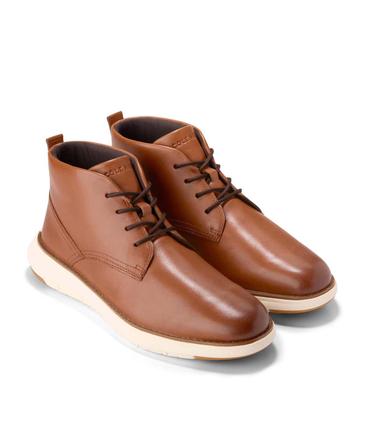 Cole Haan Grand Remix Chukka Boot In British Tan-ivory