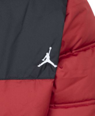 Boys 8-18 Printed Full-Zip Hooded Puffer Jacket 