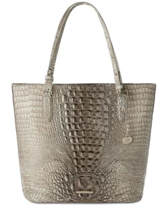 Brahmin - Ezra Melbourne Embossed Large Leather Tote