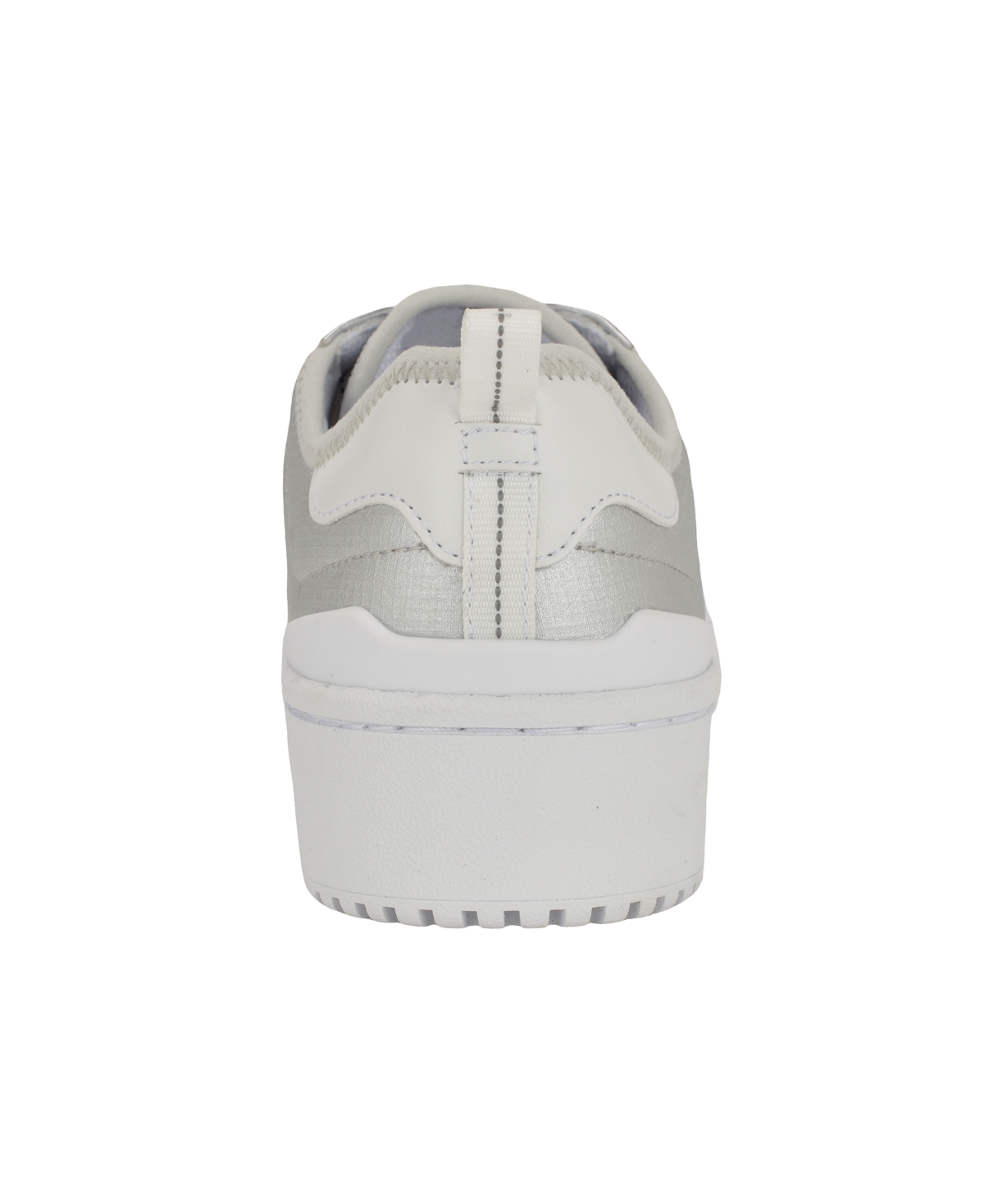 Calvin Klein Austie Platform Sneaker In Silver 040