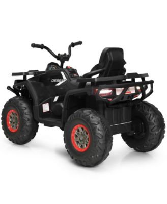 12V Kids Electric 4-Wheeler ATV with 2 Speeds and LED Lights