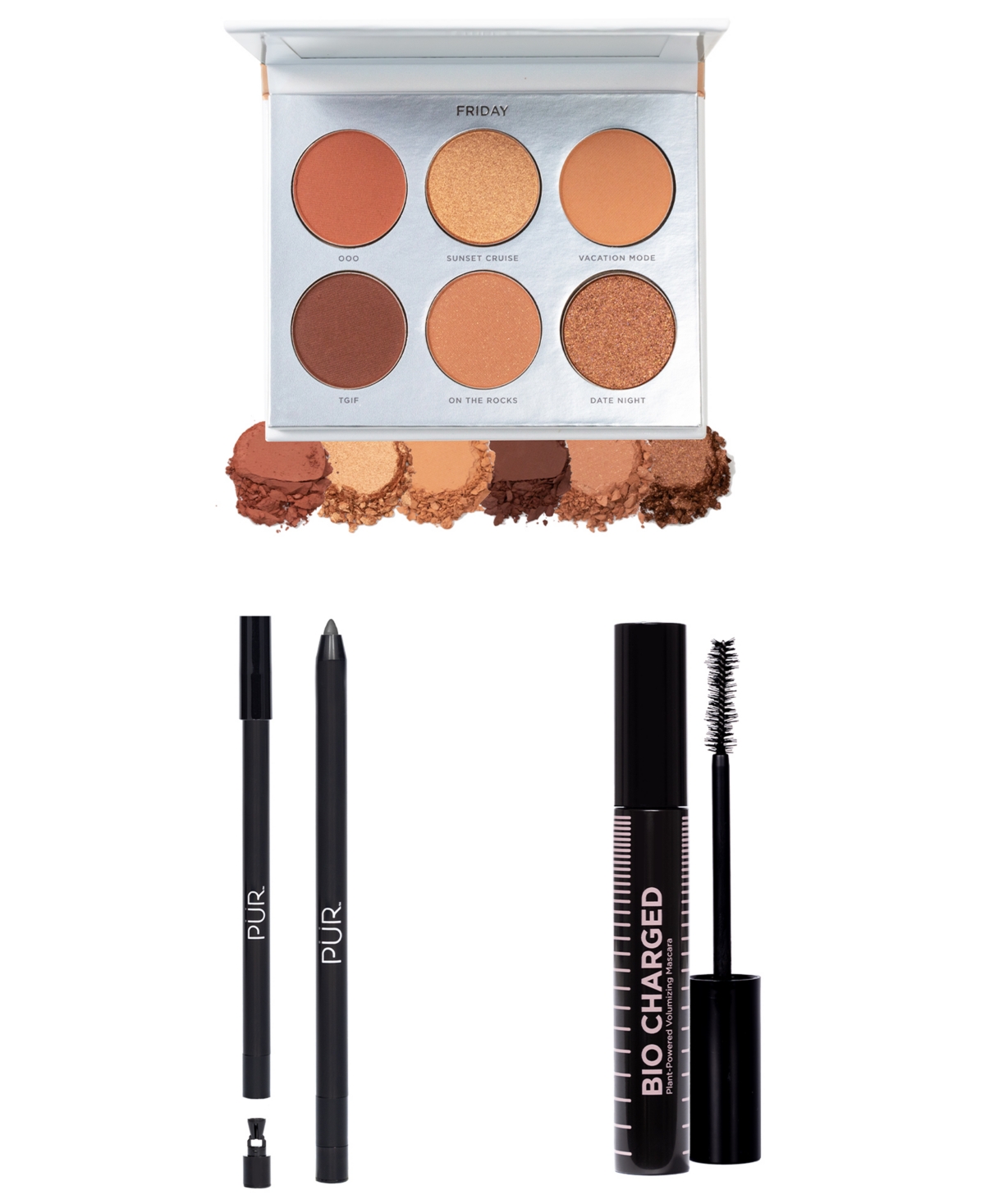 3-Pc. The Essential Eye Makeup Set - Black, Black, Friday