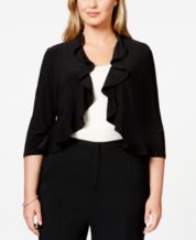 Macys plus cheap size shrugs