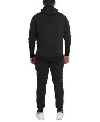 Men's Modern Fit Fleece-Lined Zip Up Hoodie and Jogger,  2-Piece Set