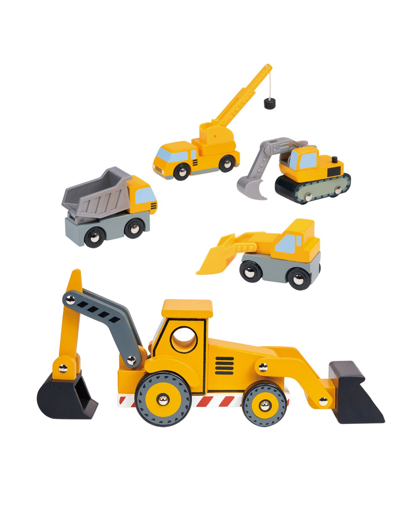 Детские игрушки Mentari Toys Construction Vehicle 5-Piece Bundle — фото 1