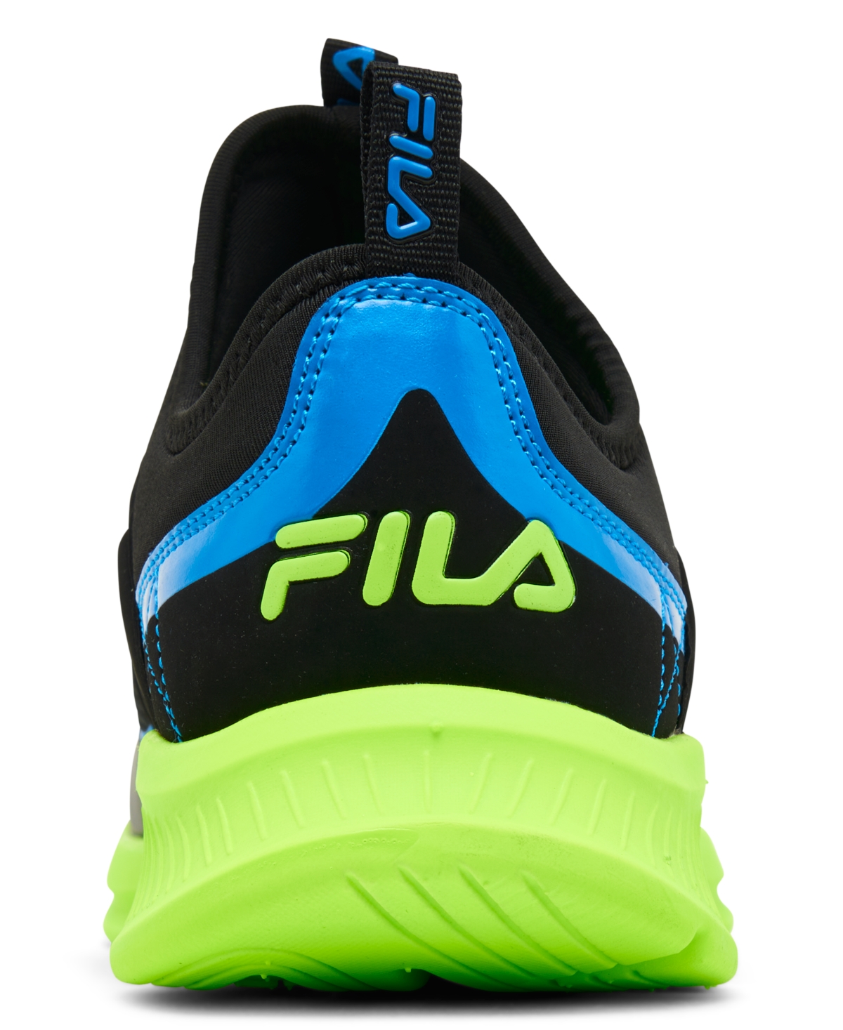 Fila Big Kids' Land Buzzer Slip-On Casual Sneakers from Finish Line -Green
