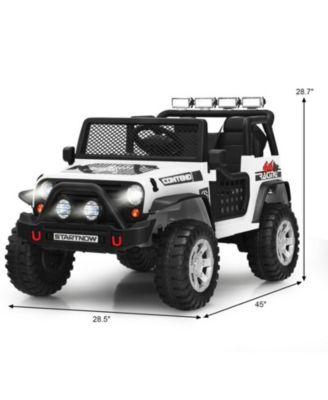 12V Kids Remote Control Ride-On Truck – Lights & Music