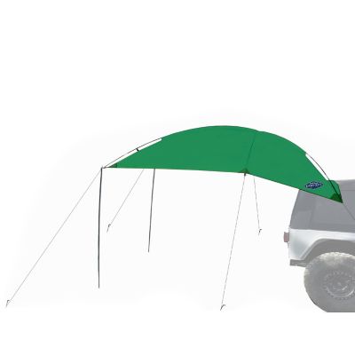 Outdoor Shade Camping Awning for SUV Sport Vehicle & Carry Bag, Green