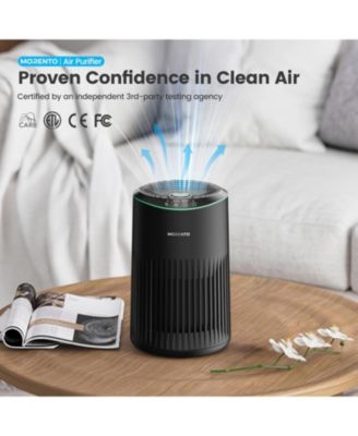 Morento Small HEPA Air Purifier for Bedroom with Fragrance Sponge, Up to 225 Sqft