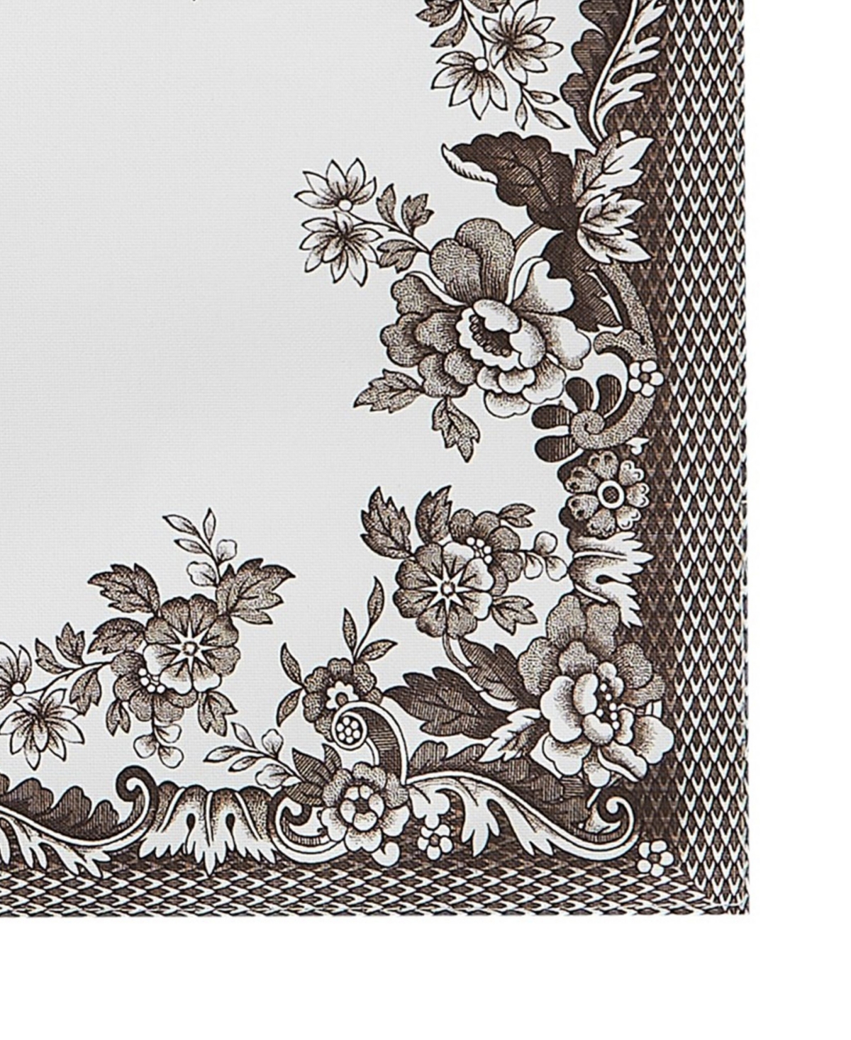 Spode Woodland Polyester Placemats, 13" X 19" In Ivory