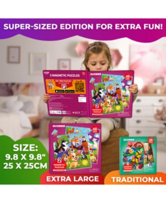 2x48 Magnetic Travel Puzzles for Kids Ages 4-6 - Road Trip Activities