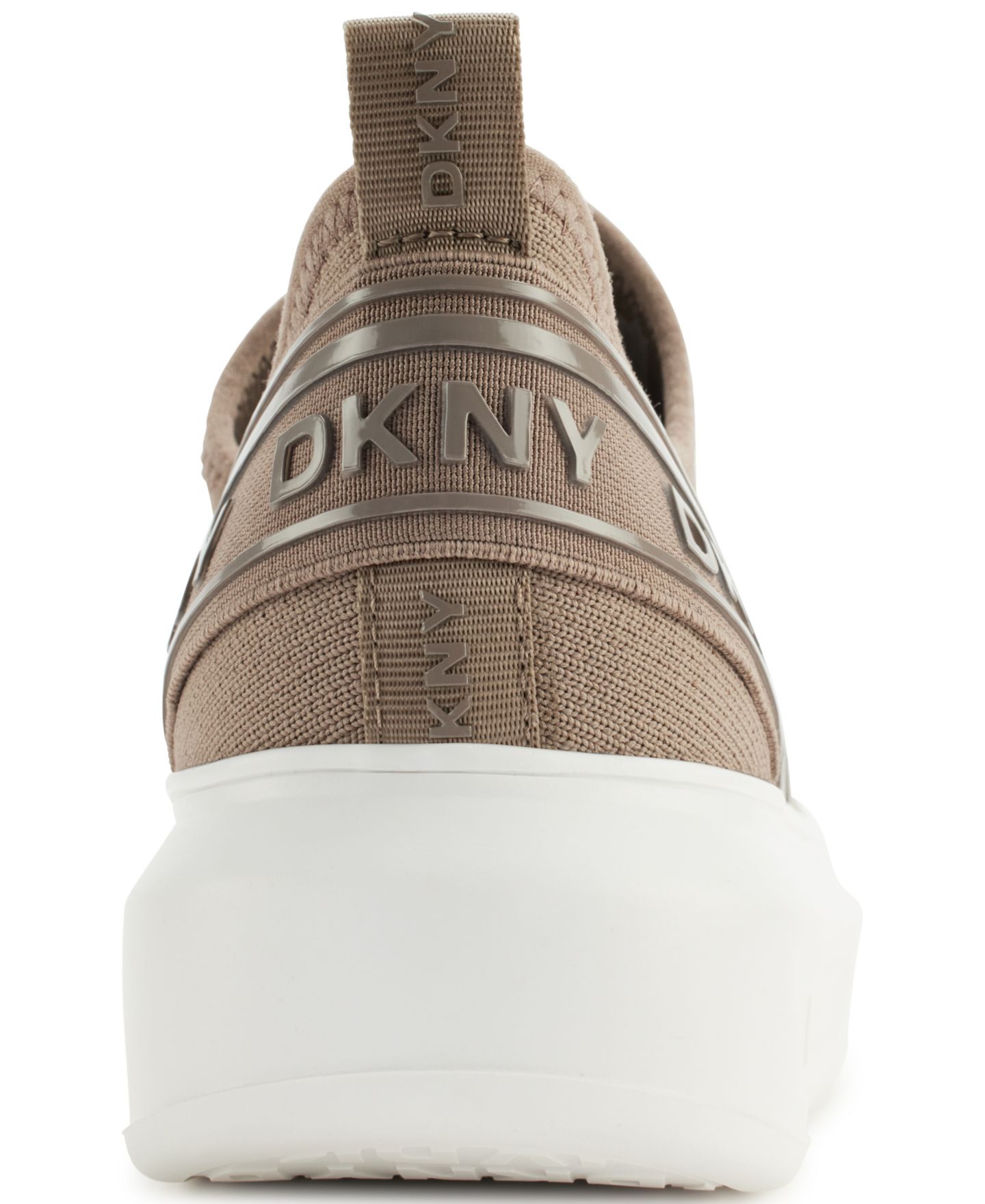 Женские кроссовки DKNY Jonas Slip On, цвет: Пепельный — фото 3