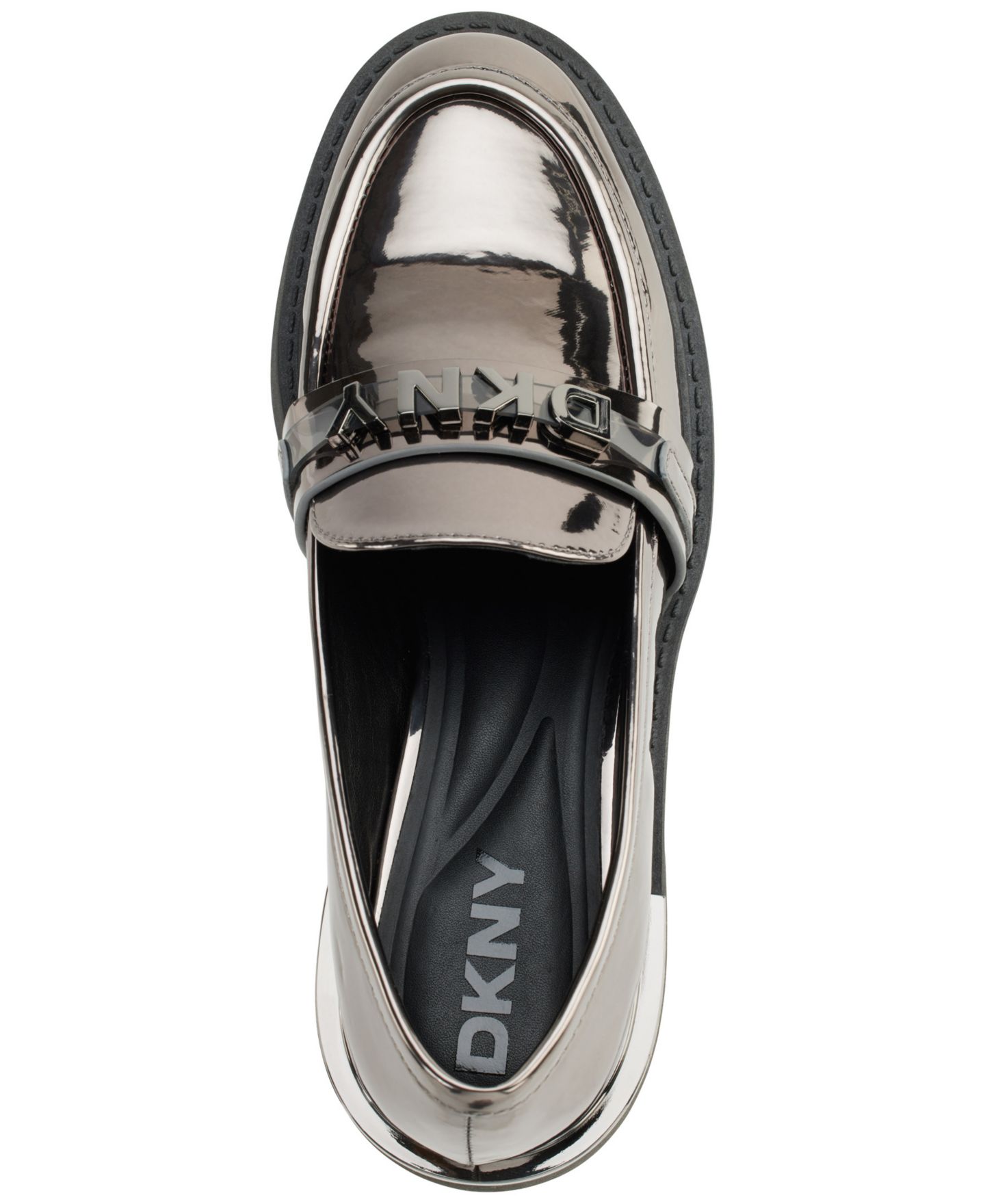 Женские туфли DKNY Rooney Slip-On, цвет: Графитовый — фото 4