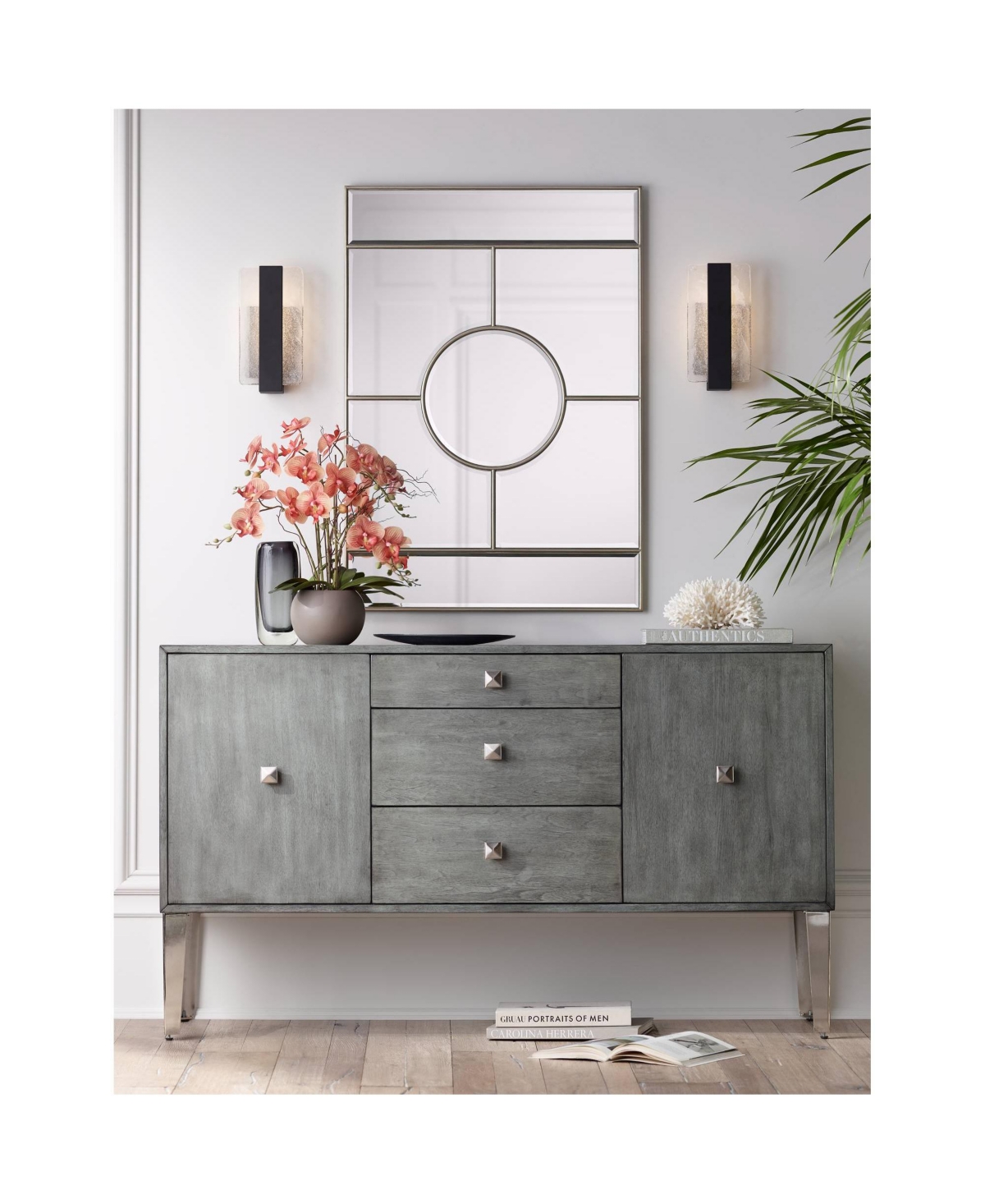 Cascadia Modern Wall Light SconceMetal Hardwired Fixture Led Piastra Art Glass Panel for Bedroom Bedside Bathroom Vanity Living Room Hallway