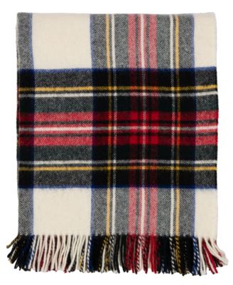 Highland Tweeds Shetland Lambswool Throw, 55 " x 72"